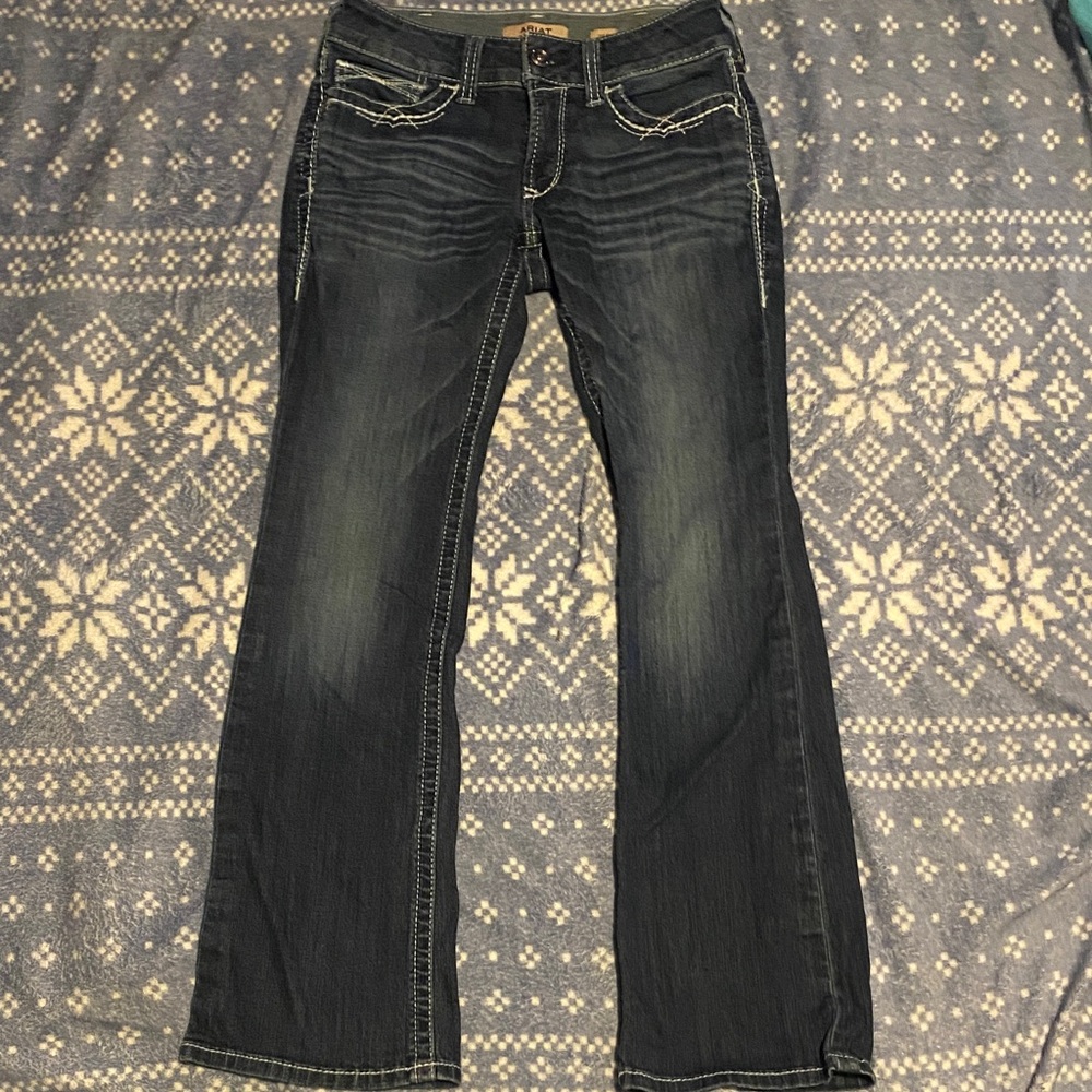 Ariat Women's Dark Blue Boot Cut Jeans